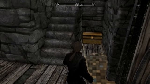 Skyrim Mods - MINECRAFT LANDSCAPE Texture Mod & Treasure Chest !