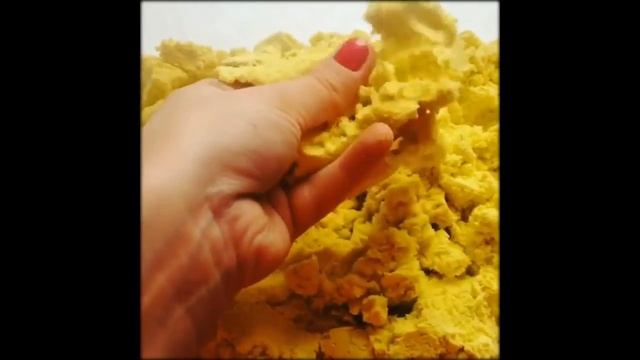 Песок для творчества Angel Sand, цвет желтый