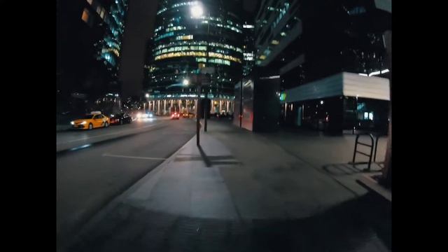 Стрит-фотография с Fujifilm X100f часть 3: ночной Москва-сити