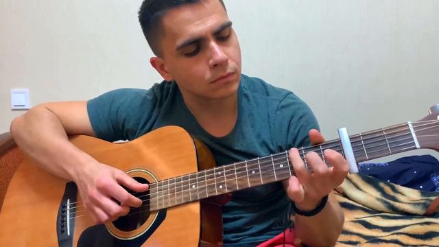 Tokyo ghoul on guitar. Excerpt.  Токийский гуль на гитаре