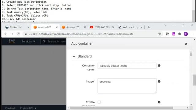 Docker Hub To Amazon ECR
