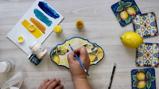 Мастер класс Номерок Лимоны