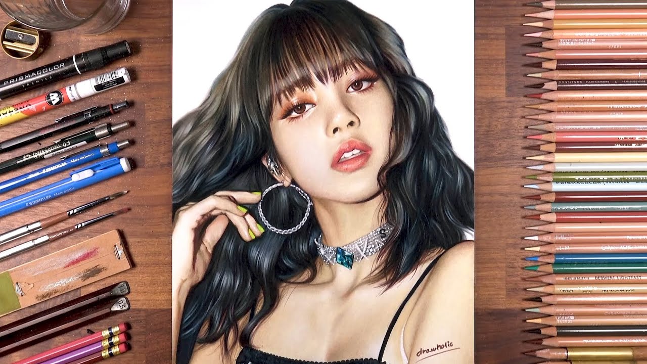 Drawing BLACKPINK Lisa  Drawholic