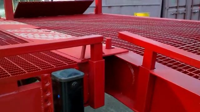 Съемные перила на эстакаде Росрент