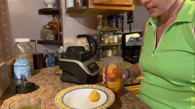 Персиковый Лимонад с Зелёным Чаем @MashaCircle