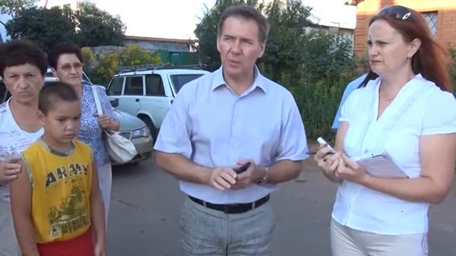 Рабочая встреча А.С. Трубникова с жителями