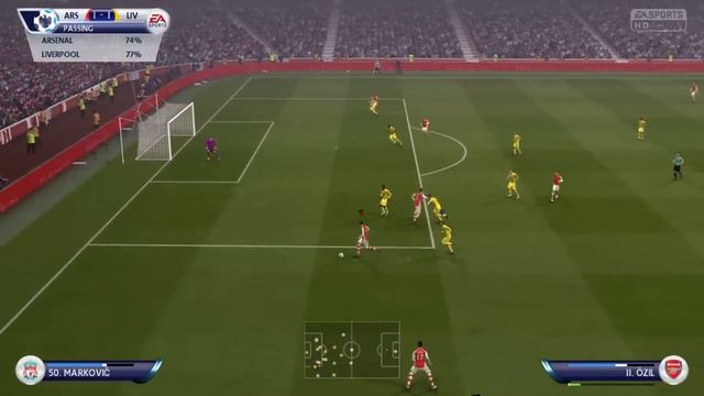 Arsenal Vs. Liverpool On FIFA 15 At 101 Great Goals HQ