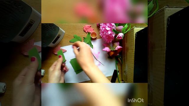 МК піони з фоамірану ☺️🌹 весняні квіти