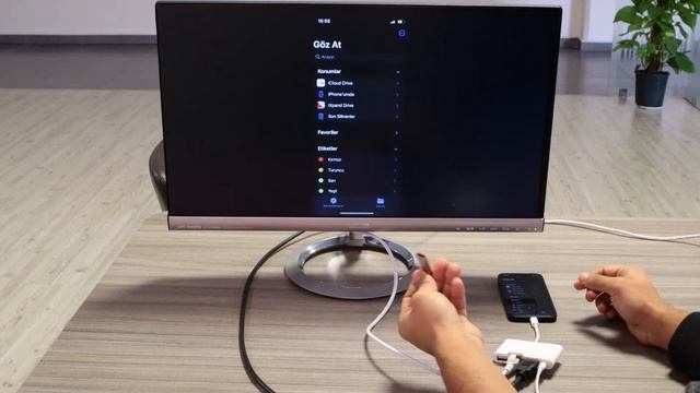 4 In 1 Lightning 3.0 USB, HDMI, RJ45 100 Mbps LAN Adaptör