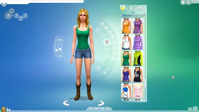 Замедление скорости в Cas. Полезный трюк. The Sims 4