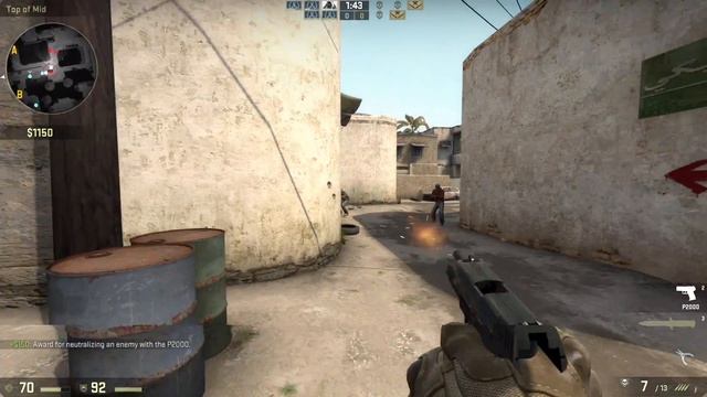 Steel Series Rival 700 (OLED) - Counter Strike: GO Test