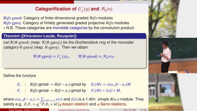Toshiki Nakashima - Categorified Crystal Bases On Localized Quantum Coordinate Rings And (...)