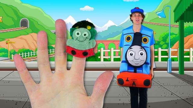 Thomas the Tank Engine Finger Family  Thomas and Friends Finger Family Nursery Rhymes