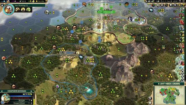 Let's Play Civilization 5 On Tamriel As The Khajit (09)