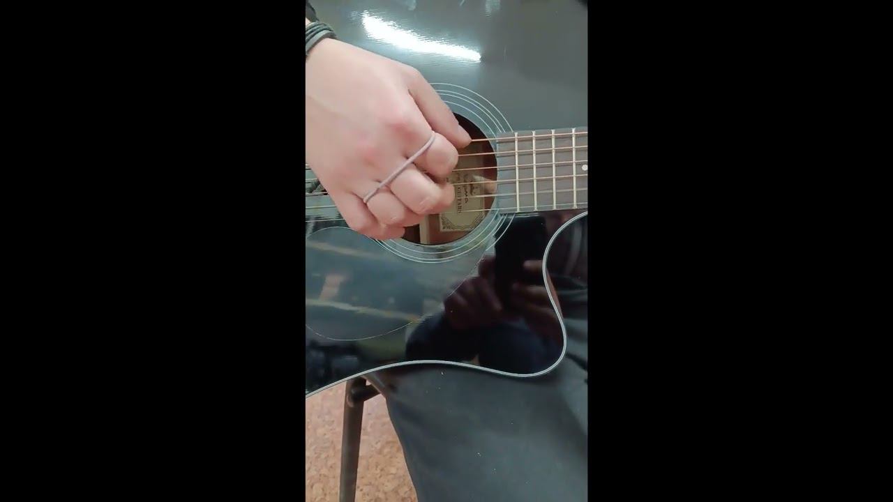 Трансакустическая гитара Kepma EDC Black