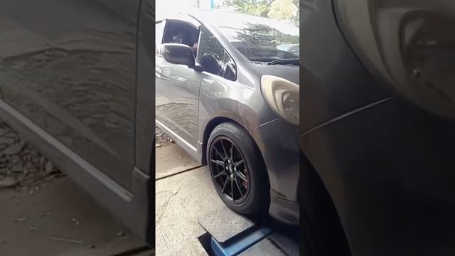 HONDA JAZZ MODIF PELEK DUALTONE TSUKUBA R16X7/8 LUBANG 8X114/100 × BAN 185 55 16 #auroraspeed