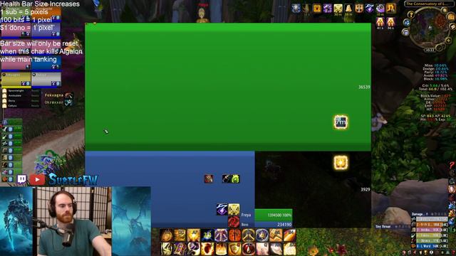 Obstructive Health Bar Challenge Ulduar | WOTLK Classic