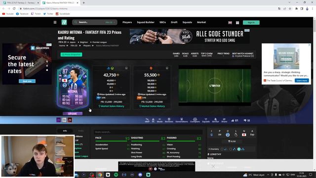 FUT FANTASY 2 MED *OVERPRICED* AL-OWAIRAN OG UPAMECANO FIFA 23!