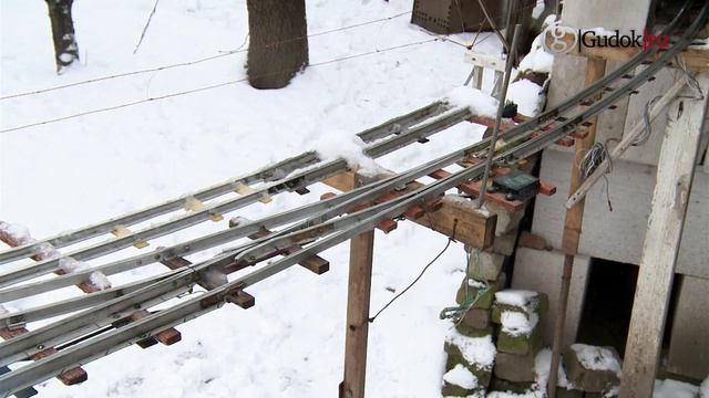 Железная дорога в огороде