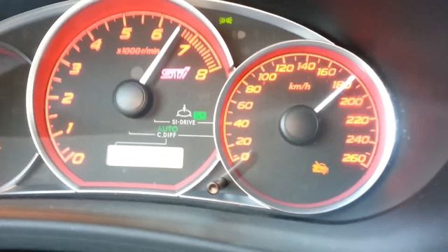 Субарю: гонки душ