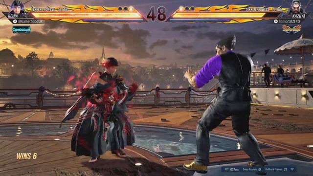 Tekken 8 - Reina Vs Kazuya | FT2
