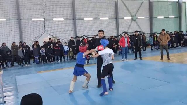 Ахатов Асадбек, Кикбоксинг Область Навои 2 января 2022 г.