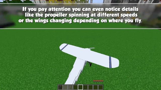 Planes In Vanilla Minecraft 1.9 W/ One Command