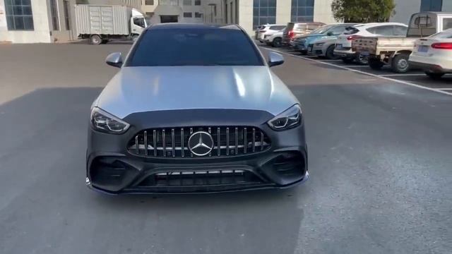 C63 S AMG LOOK FRONT BUMPER FOR BENZ W206 C-CLASS