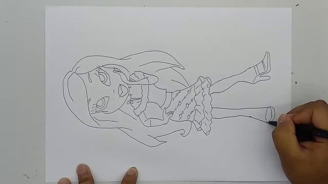 Beautifull Princess Bratz Doll Drawing And Coloring Learn For Kids