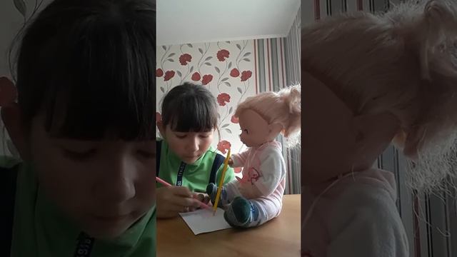 Английская буква А/Почему я мокрая /Учим цвета