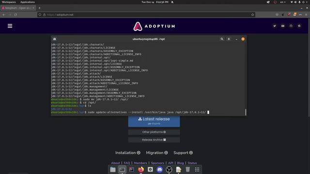How To Install Adoptium Java 17 On Linux