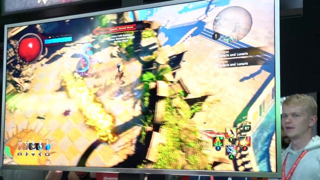 Path Of Exile 3.0 Beta - Act VIII -  Lunaris Solaris Boss Fight ON XBOX!!!