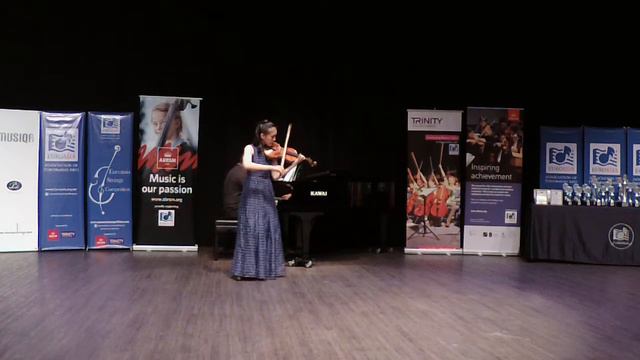 Glazunov Violin Concerto In A Minor Opus.82, 3rd Movement- Lee Yan Xing, Violin/ Shuenda Wong, Pian