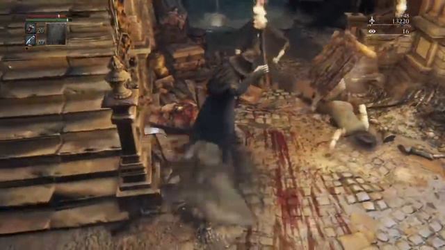 Bloodborne фарм в самом начале