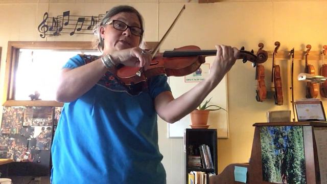 Violin: 2 Octave G Melodic Minor Scale