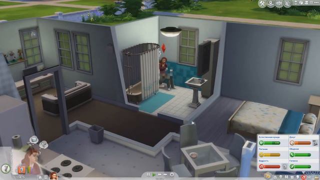 The Sims 4: Эстафетная династия Флойд #7 - Спящая красавица Элли