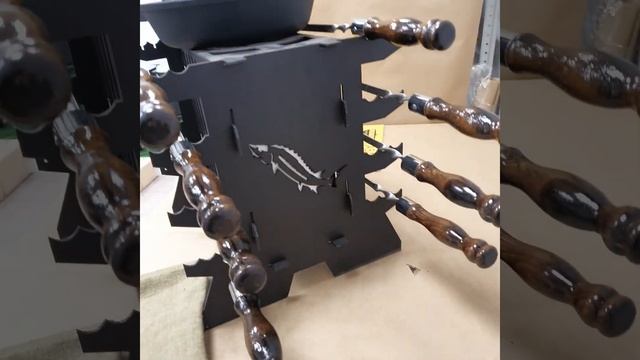 Вертикальный эко мангал  в магазине Ploff-Shop