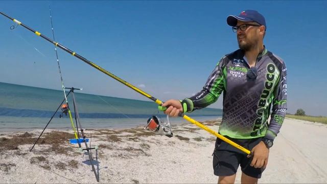 Тест серфовых удилищ для ловли пеленгаса. Часть 1.