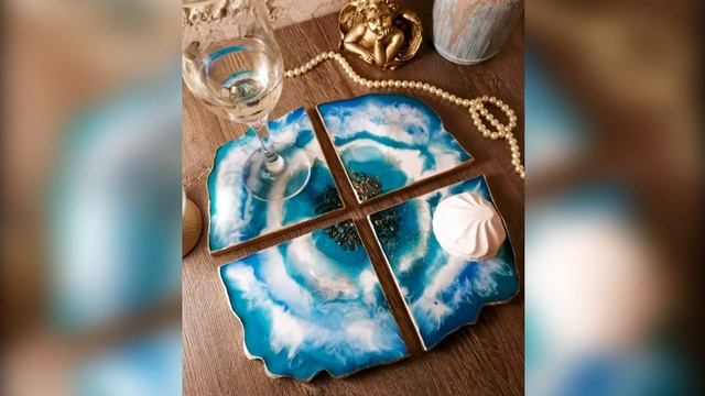 50 идей из эпоксидной смолы и дерева. 50 Ideas From Epoxy Resin / 50 Ideen Aus Epoxid