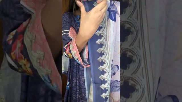 || Surachna Fabrics || Facebook Live || 💐💜Violet Lily💜💐 Price : 1580 Tk