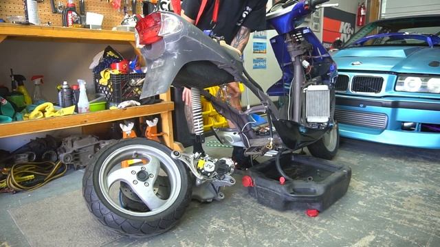 SO FAST! 94cc MALOSSI RC-ONE ISSUES  Speed Runs! Derbi GP1 Scooter