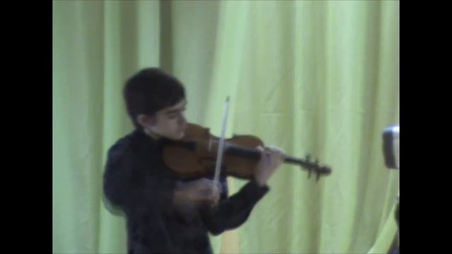 Паганини, каприс 13
