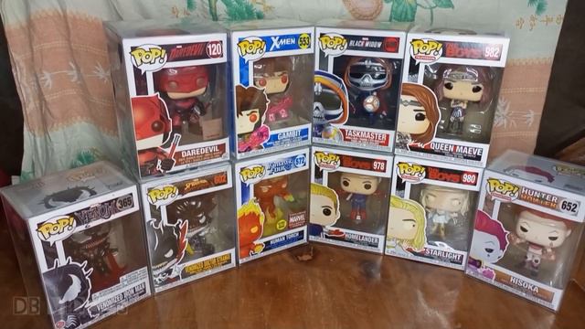 2023 Funko Pop Collection - Ft. Iron Man, Venom, Daredevil, Gambit, Dr. Strange, Starlight, Etc.