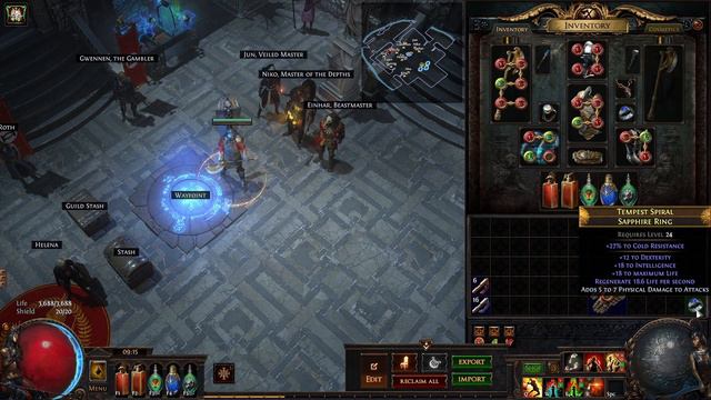 Path Of Exile 3.23 Affliction League Beginners Playthrough Ep 56 | Zizaran Boneshatter Slayer Build