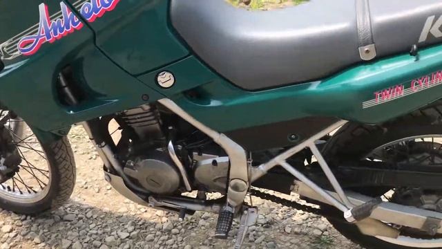 Видео запуска Kawasaki KLE 250