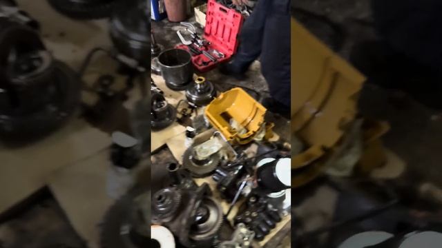 Дефектовка коробки трактора Case 310