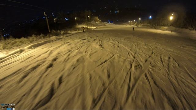 Уктус Екатеринбург // Вечернее катание #сноуборд #GoPro #HERO7Black #ernec #уктус #екб #трассановая