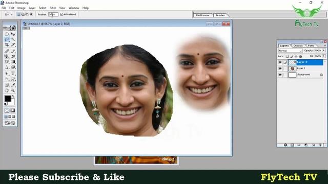 Photoshop 7.0 Tutorial In Telugu || Lasso Tool In Photoshop In Telugu || Lasso Tools In Photoshop