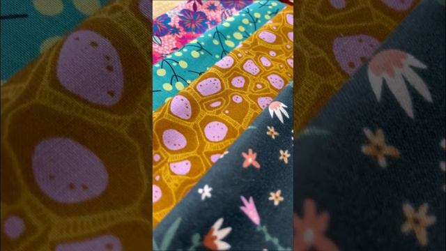 Распаковка посылки с тканями для пэчворка, американский хлопок.