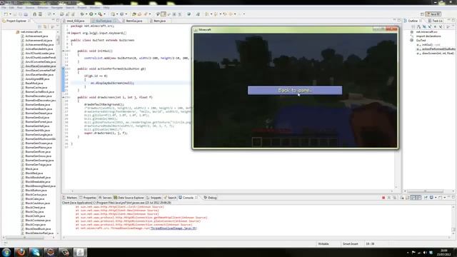 Minecraft | Modding Tutorials | Gui Series | Ep.4 Adding Buttons